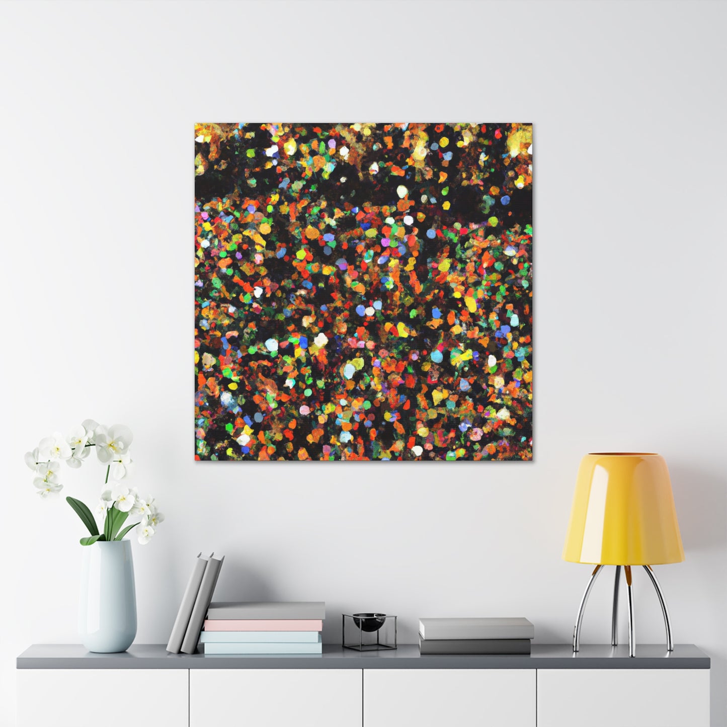 "Christmastime Luminosity Joy" - Canvas