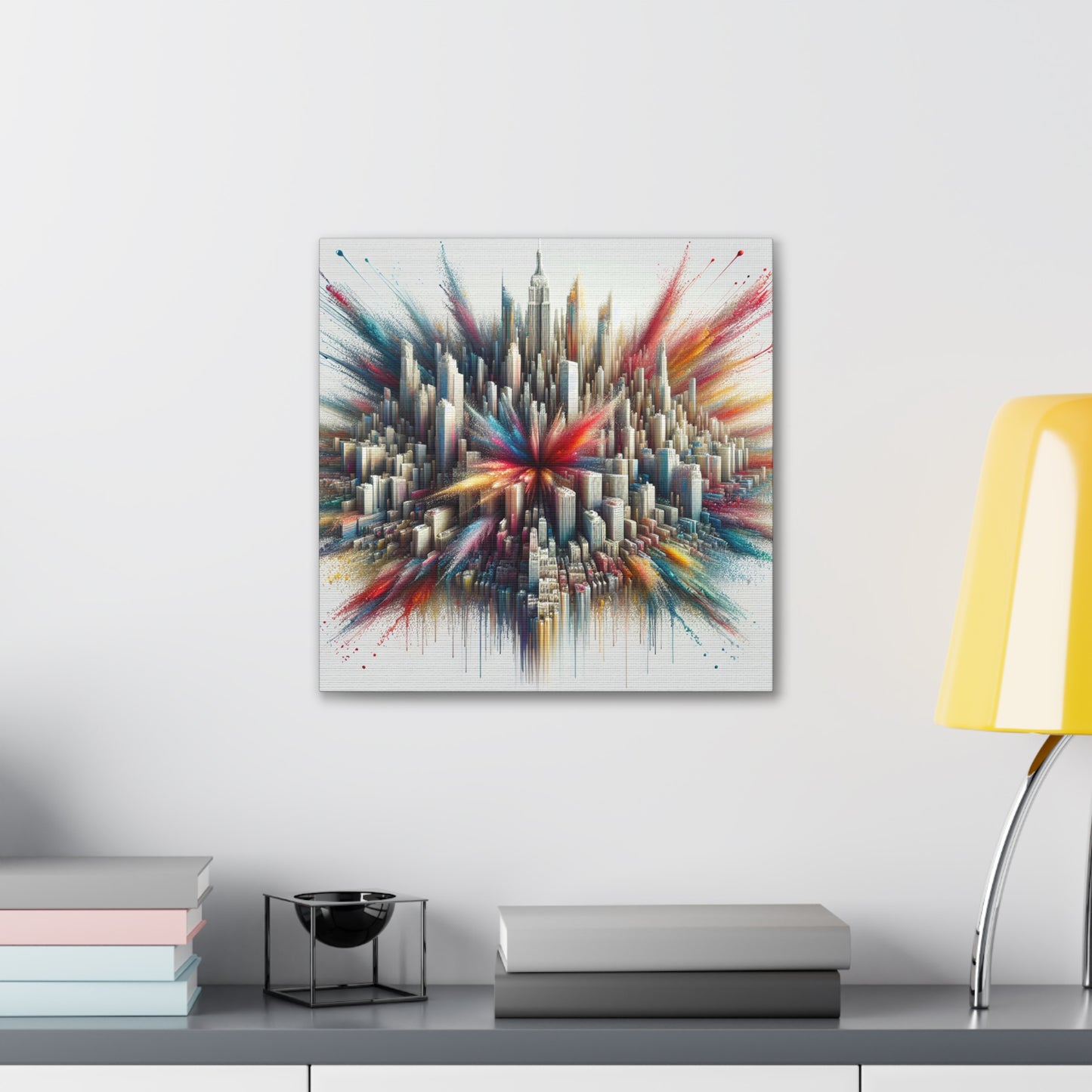 "Urban Jazz Symphony" - Canvas