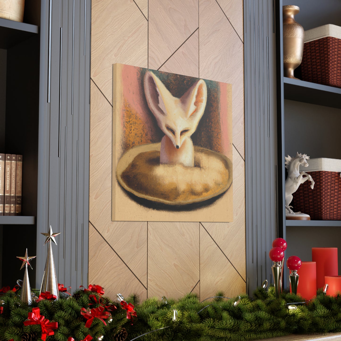 Fennec Fox Dreamscape - Canvas