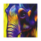 "Indian Elephant Majesty" - Canvas