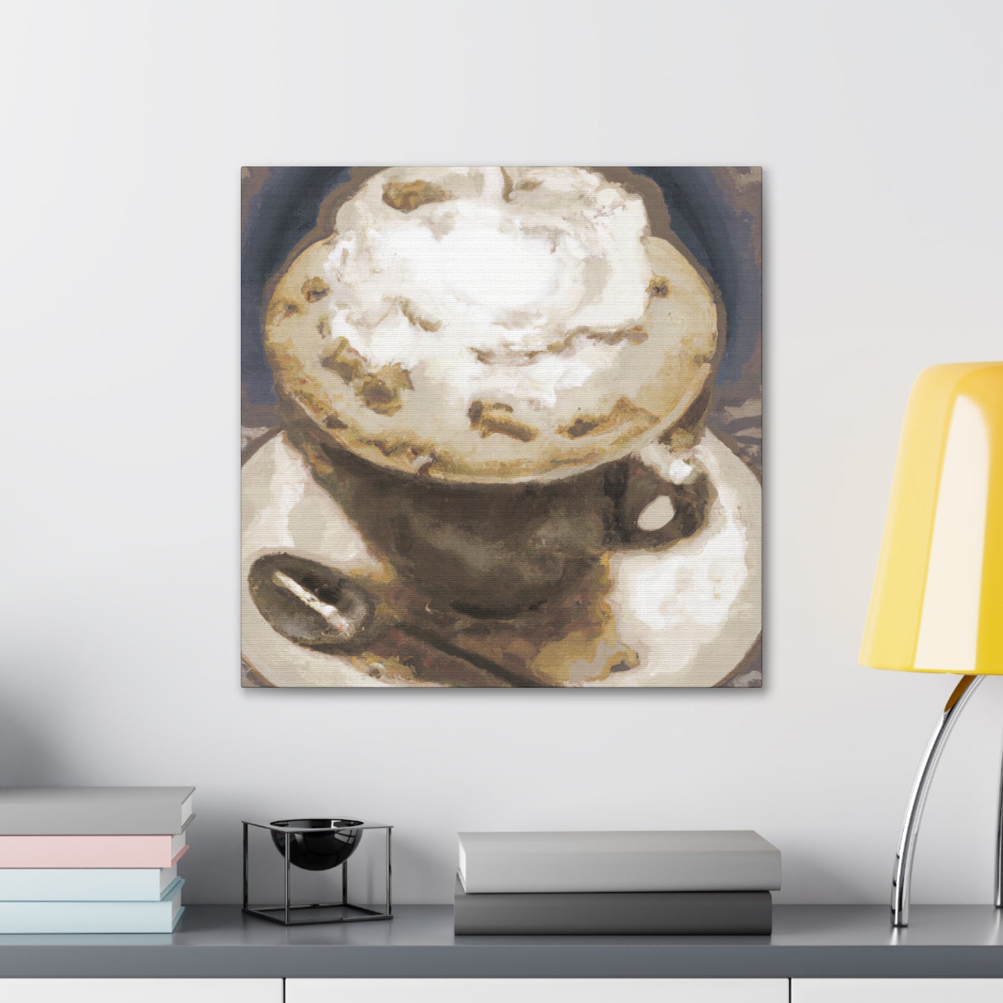 "Cappuccino in Rococo." - Canvas