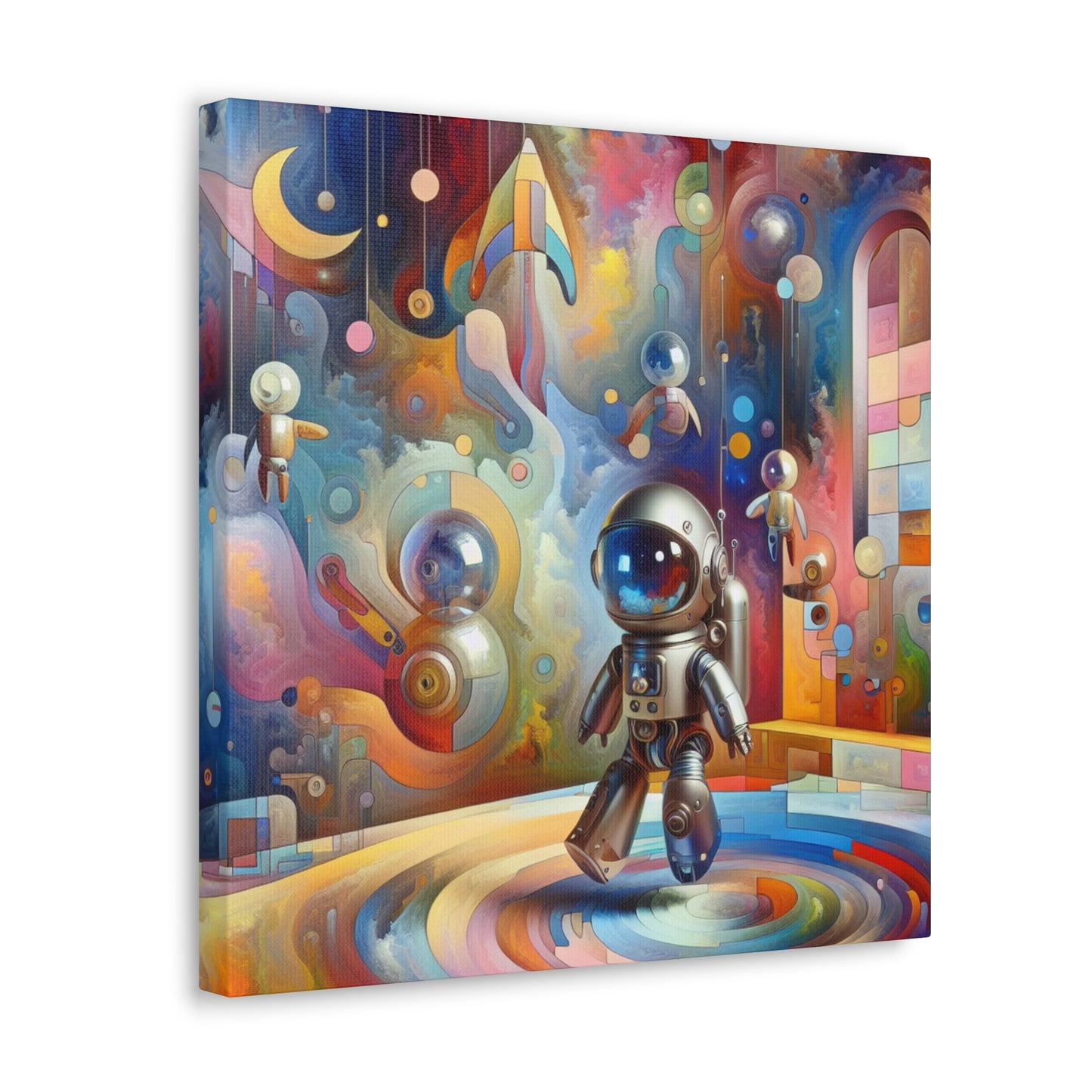 Cosmic Robotic Odyssey - Canvas