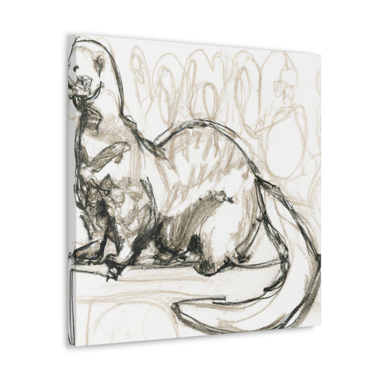 Ferret's Grand Masquerade - Canvas