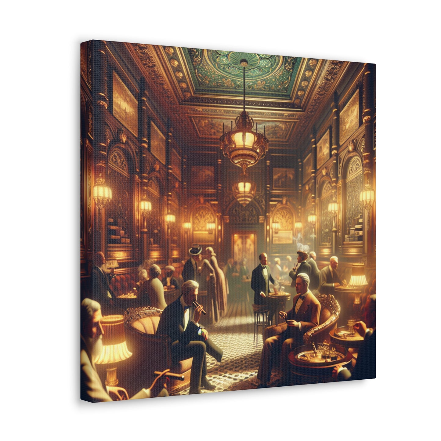 Opulent Evening Revelry - Canvas