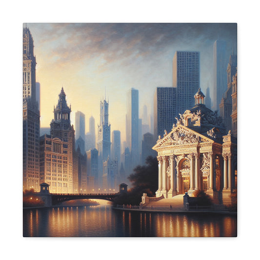 "Enchanting Chicagoland Elegance" - Canvas