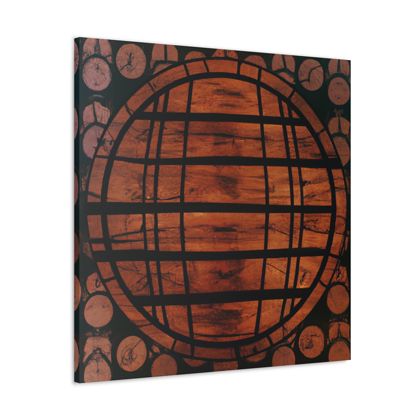 "Whiskey In A Cask" - Canvas