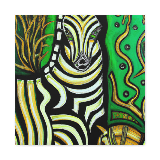 Zebras in Dreamland - Canvas