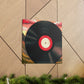 Vinyl Record Deco Style - Canvas