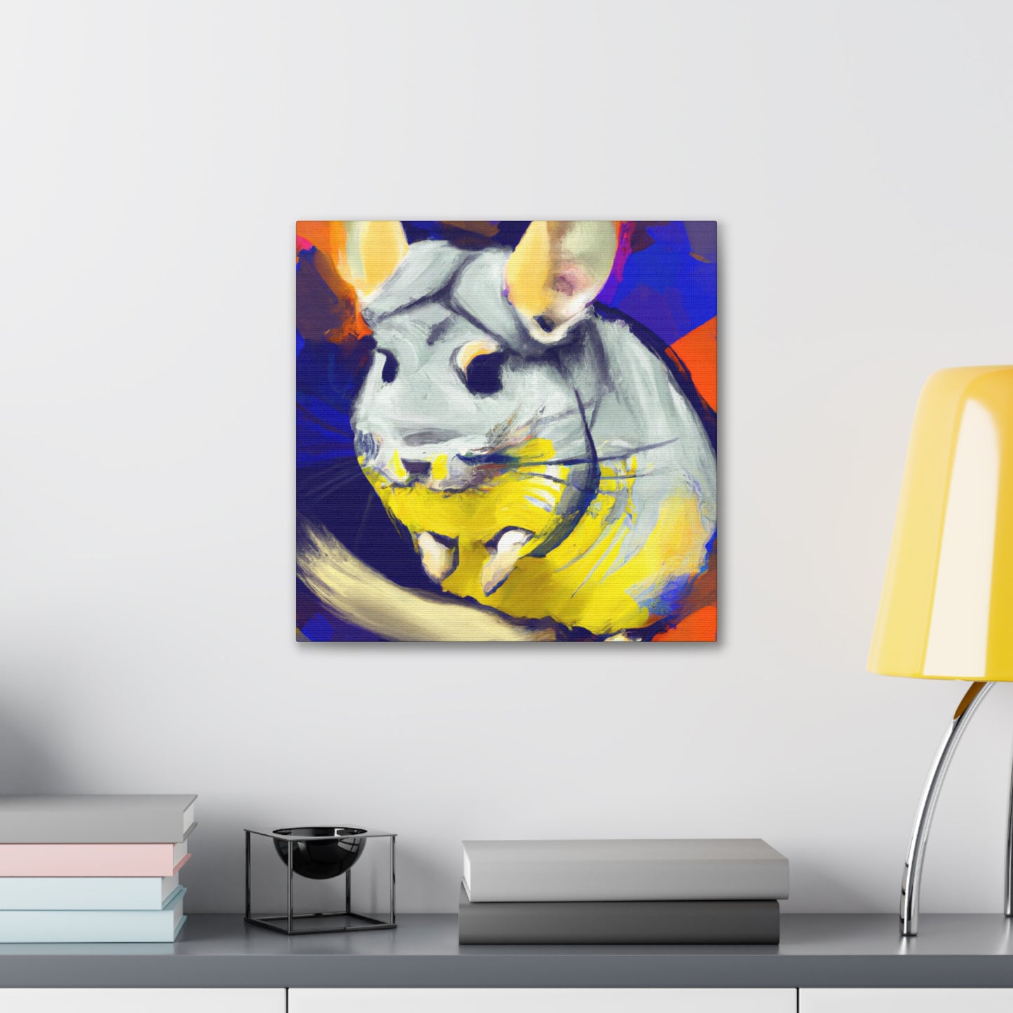 Cuddly Chinchilla Dream - Canvas