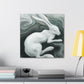 Frosty Arctic Hare Dream - Canvas