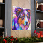 Australian Shepherd Reflection - Canvas