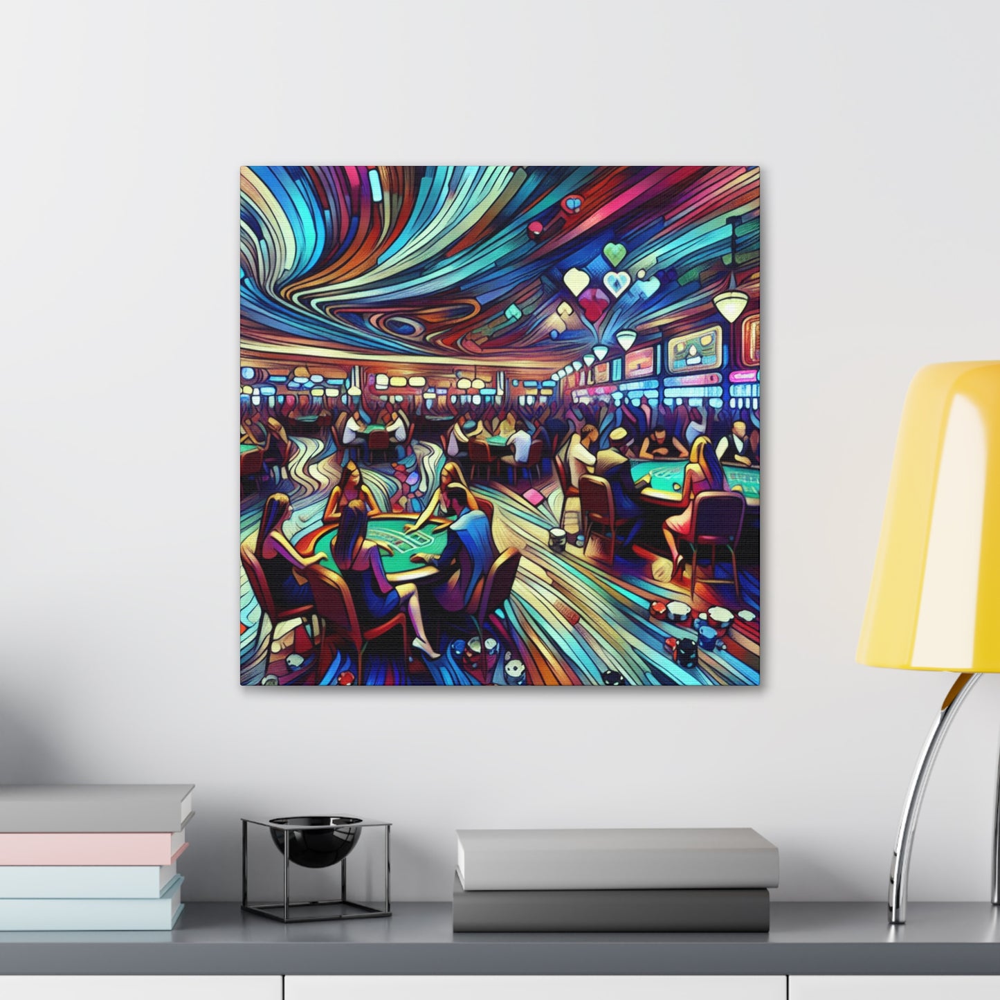 "Chaos at Casino" - Canvas