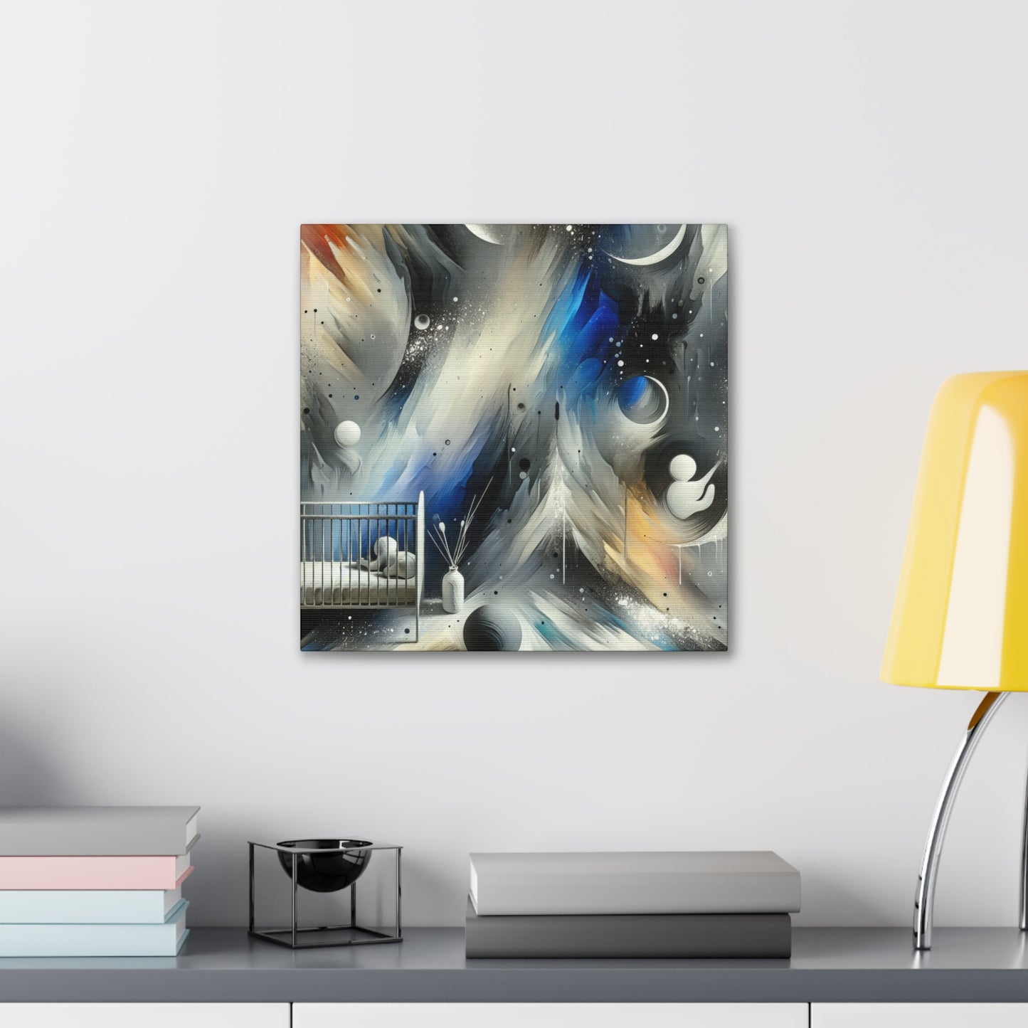 Stellar Dreamscape Awakening - Canvas