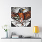 "American Robin Surrealism" - Canvas