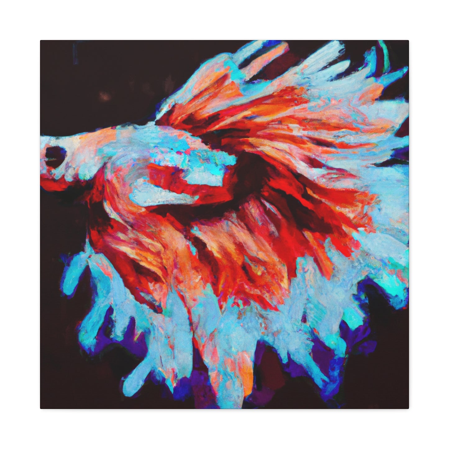 "Betta's Majestic Splendor" - Canvas