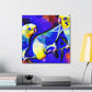 Budgies in Dreamland - Canvas