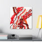 Bacon Emotion Dripping - Canvas