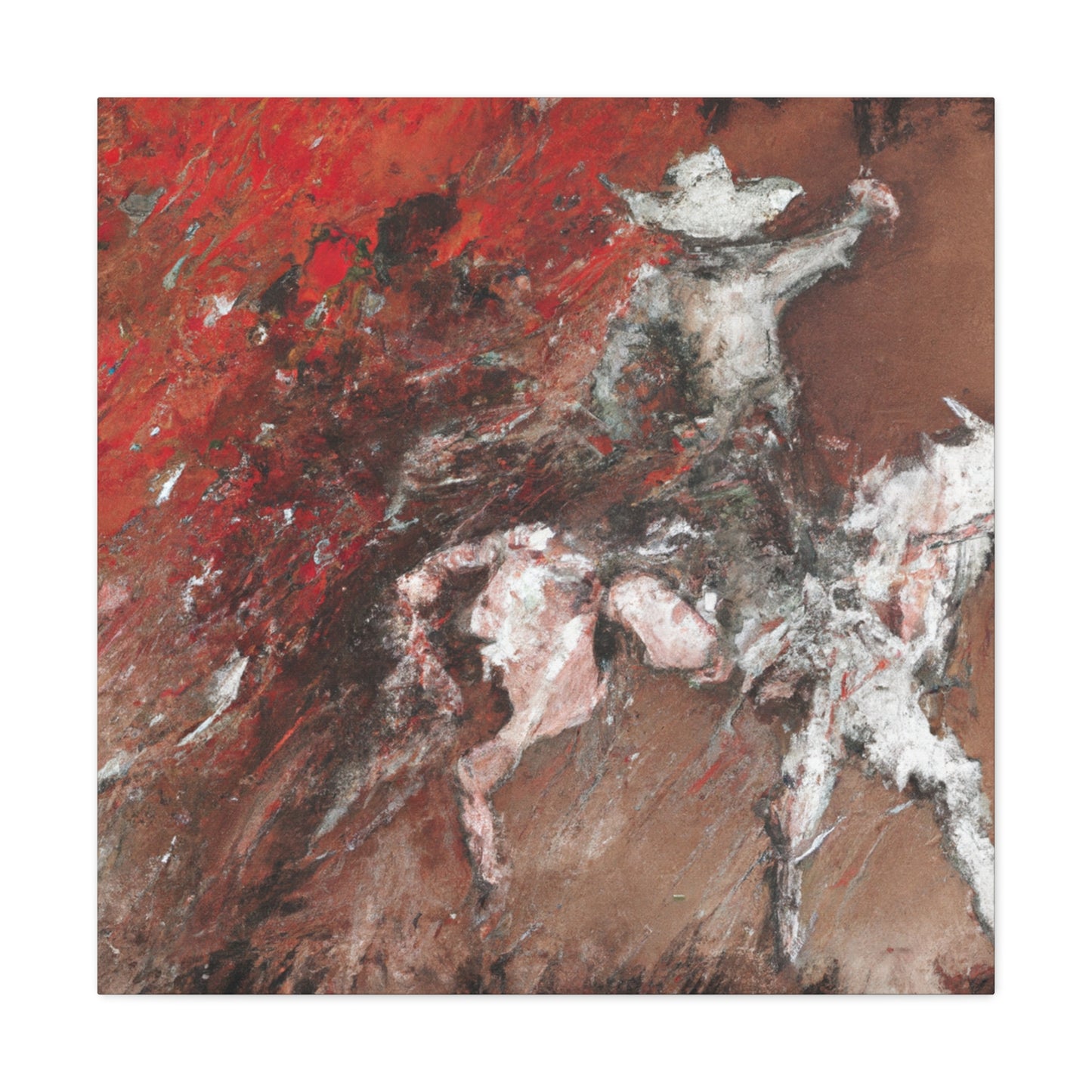 Cowboy on Canvas - Canvas