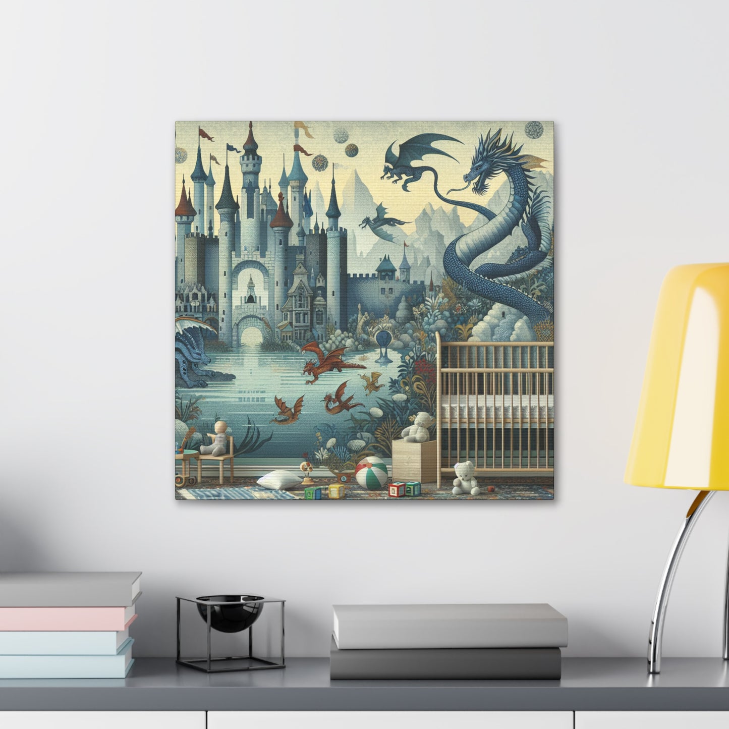 Dragon Fantasia Kingdom. - Canvas