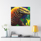 Komodo Dragon Majesty. - Canvas