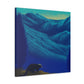 Skunk in Nature Scene - Canvas