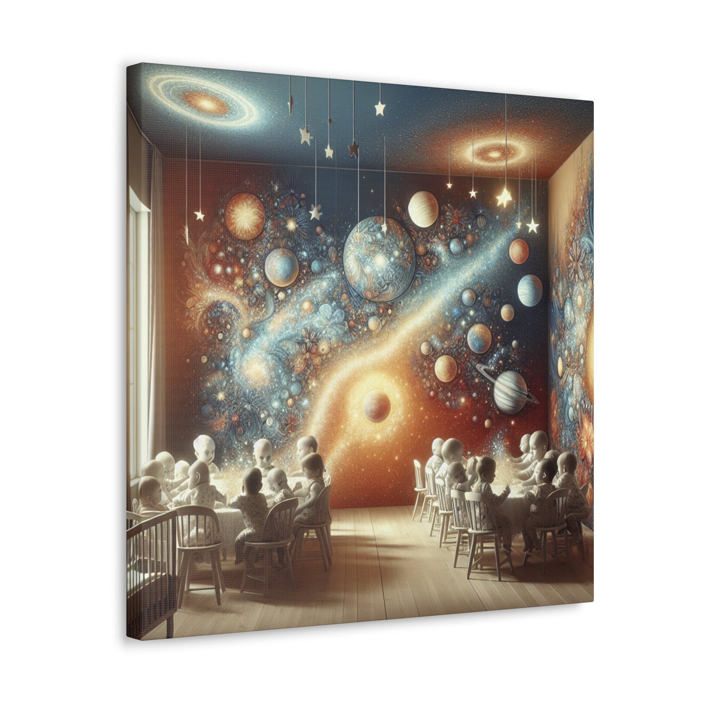 Cosmic Dreamscape Journey - Canvas