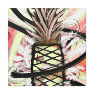 Pineapple Expressionistic Dream - Canvas