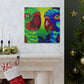 " Amazon Parrots Ablaze" - Canvas