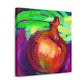 "Onion in Impressionism" - Canvas