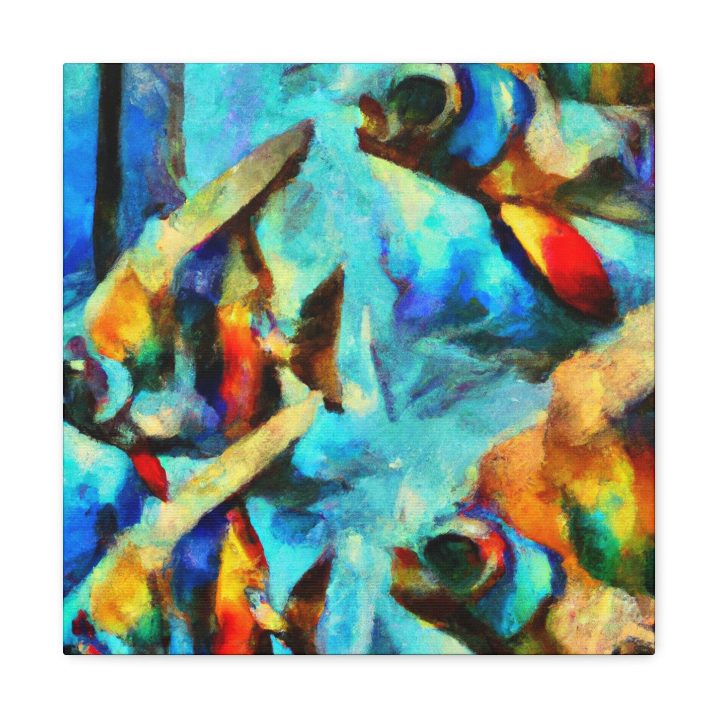 Rainbow Fish Dreamsscape - Canvas