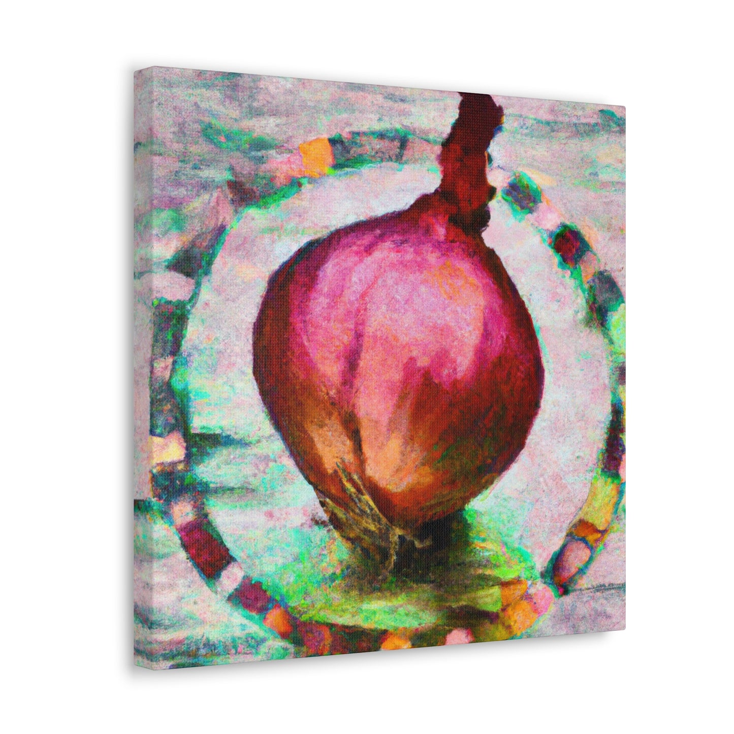 Delectable Onion Delight - Canvas