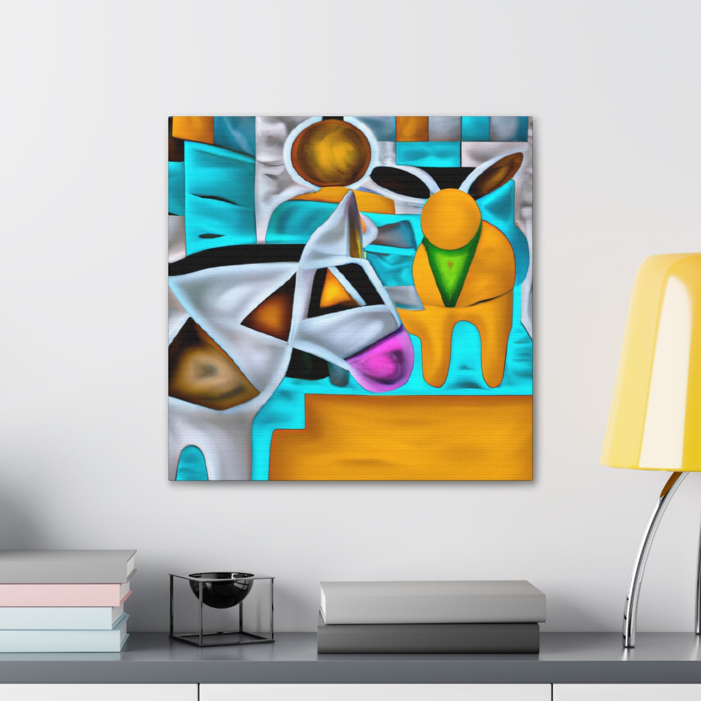 "Waiting Donkey Surreal" - Canvas