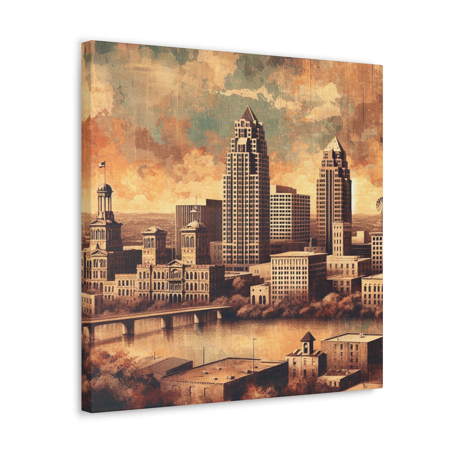 Steam City San Antonio - Canvas