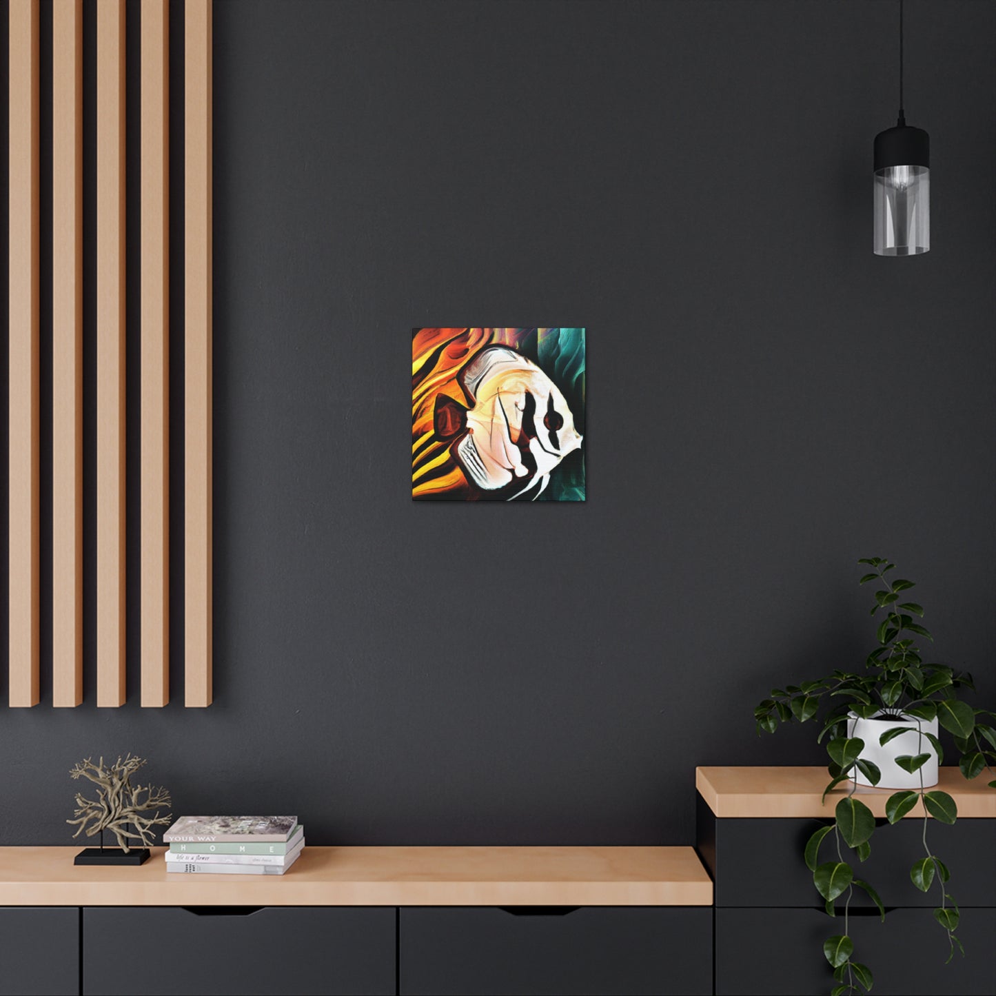 Sculptured Discus Beauty - Canvas