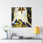 "Majestic Eagle Soaring" - Canvas