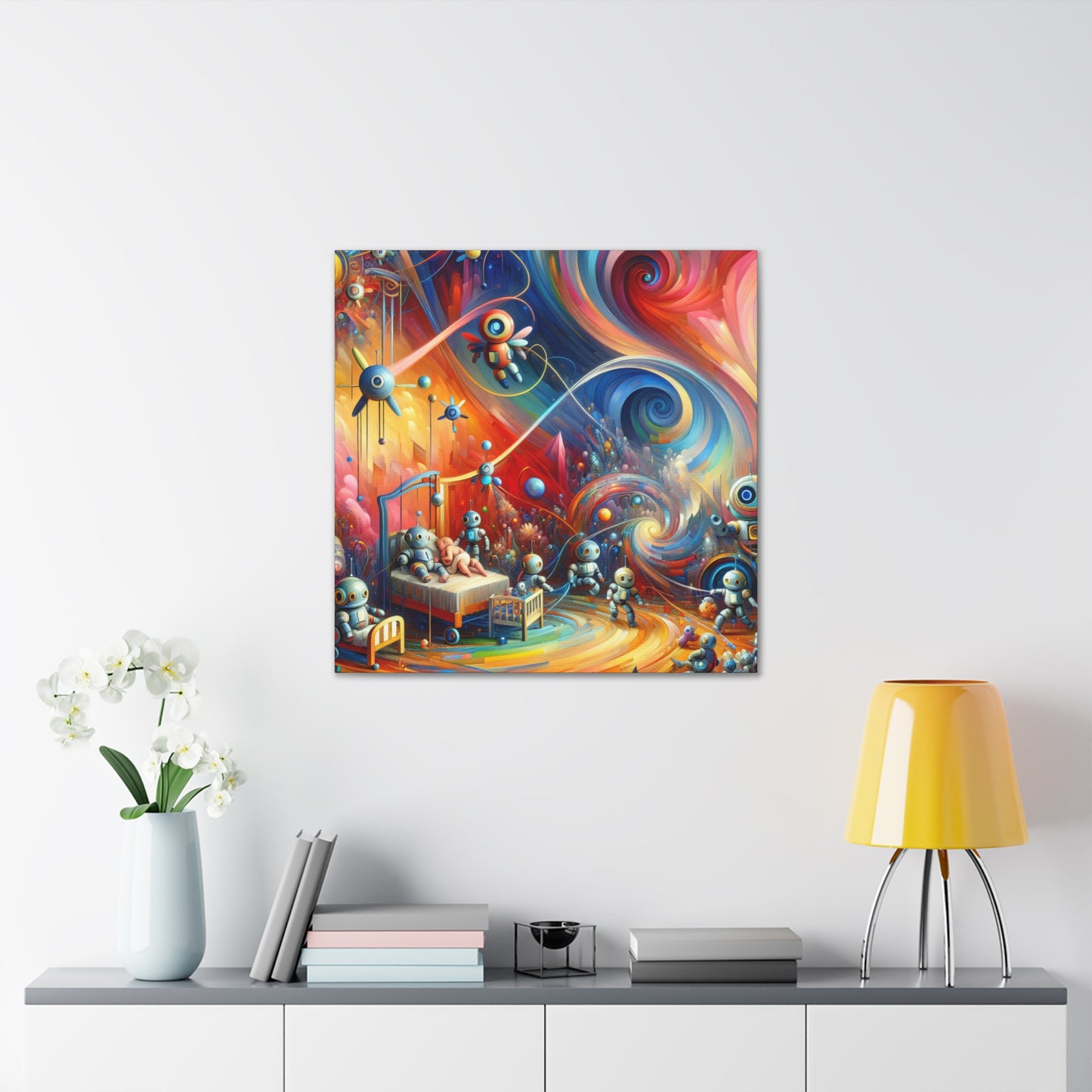 Mechanical Cosmos Odyssey - Canvas