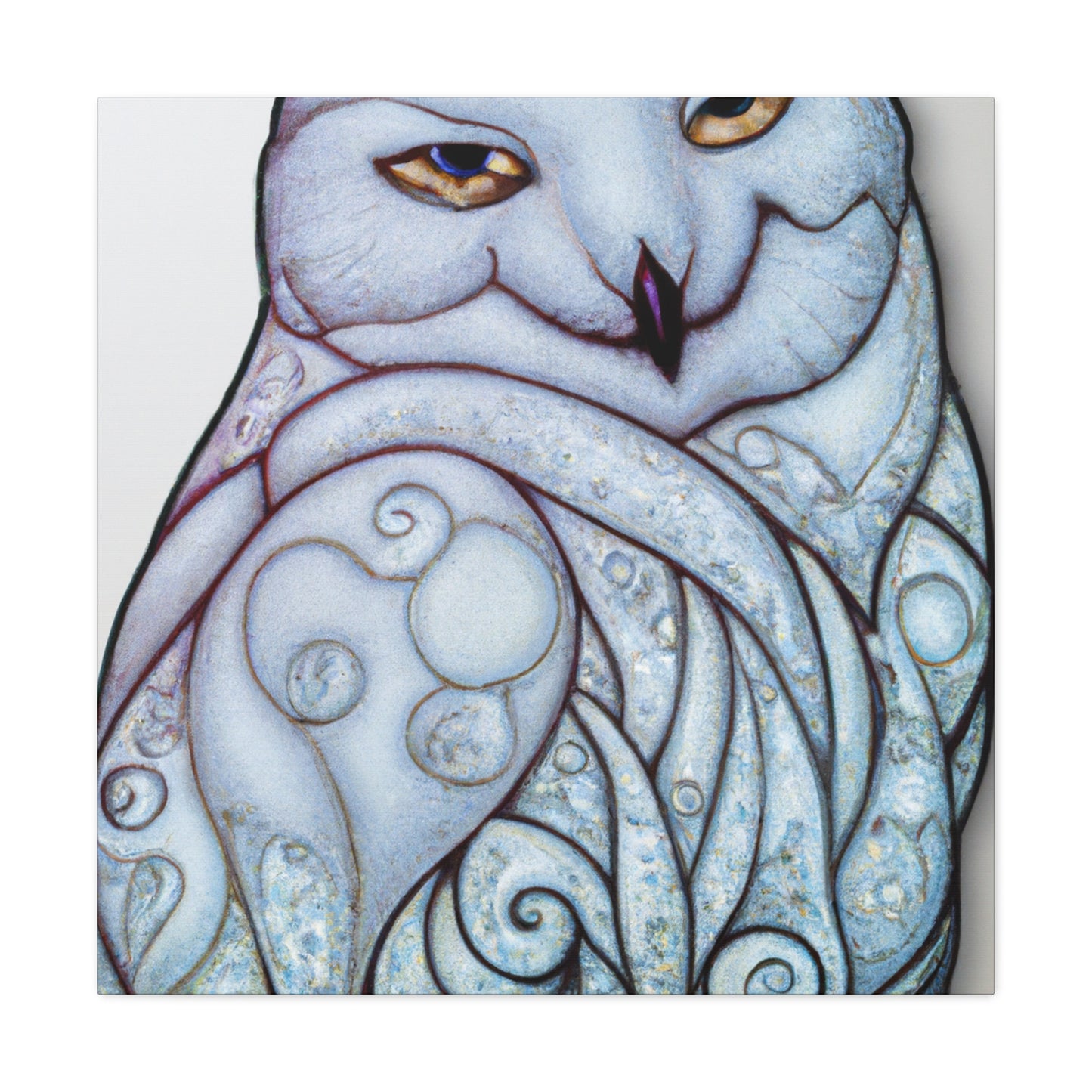 "Snowy Owl's Majesty" - Canvas