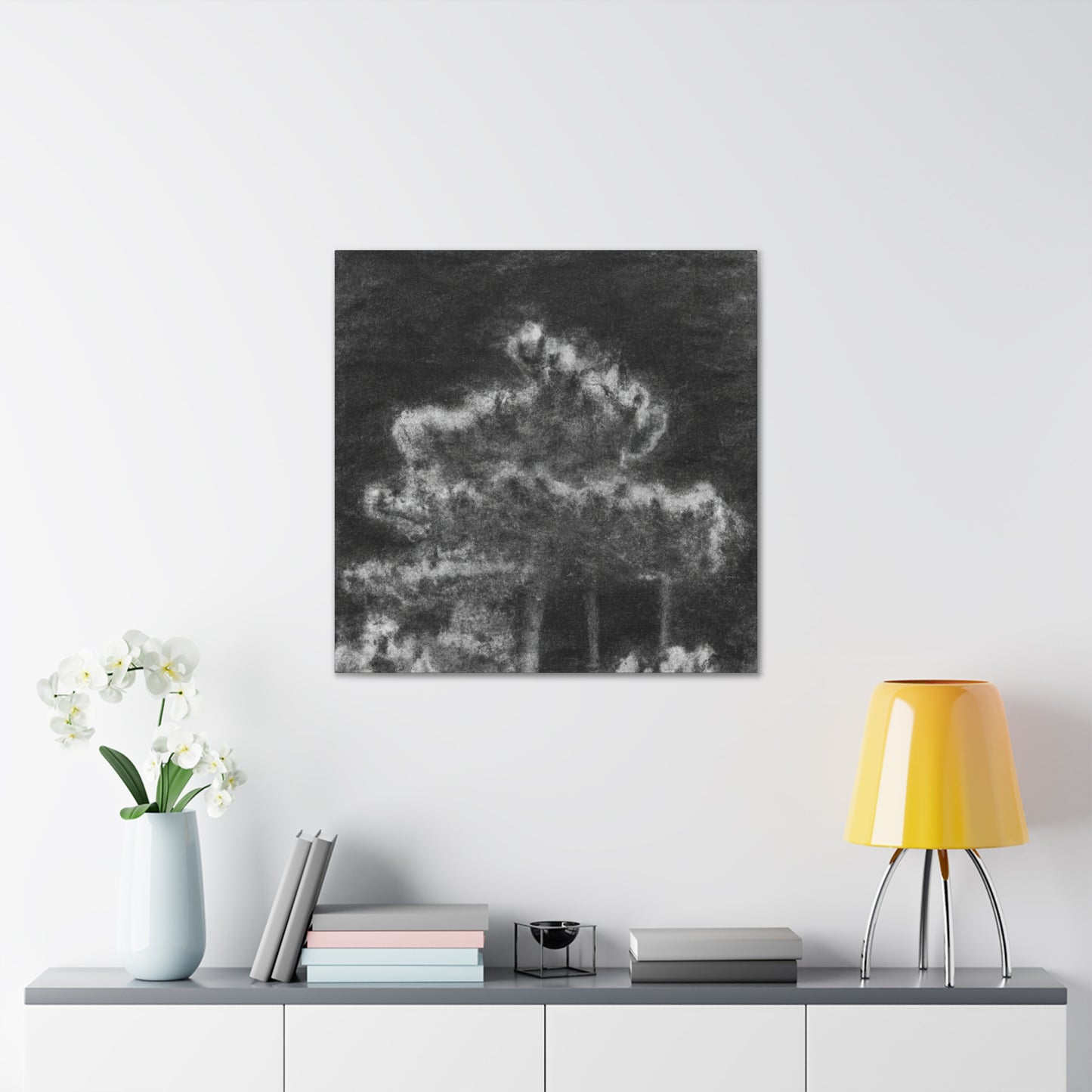 Pine Tree Reflections - Canvas