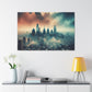 "City of Harmonious Contrasts" - Canvas