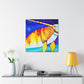 "Narwhal: Deco Dream" - Canvas