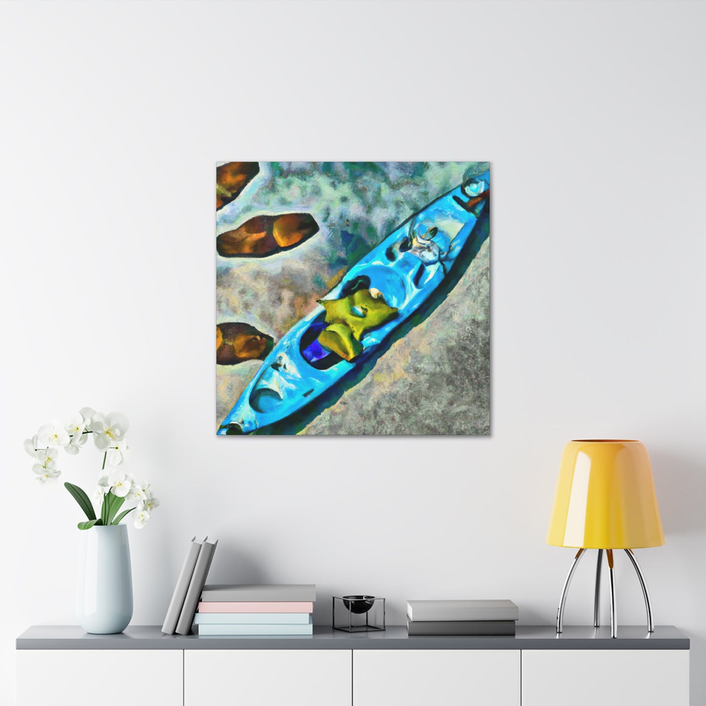 KAYAKING INTO SURREALISM - Canvas