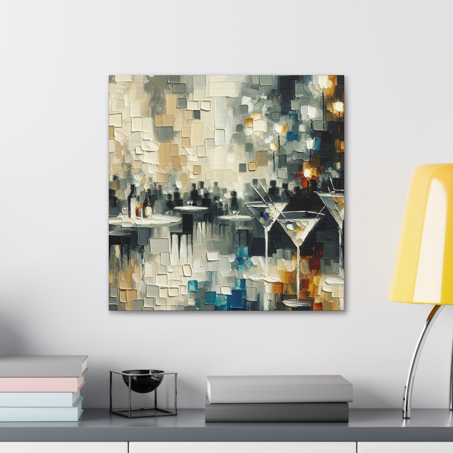 "Intoxicating Nightlife Bliss" - Canvas