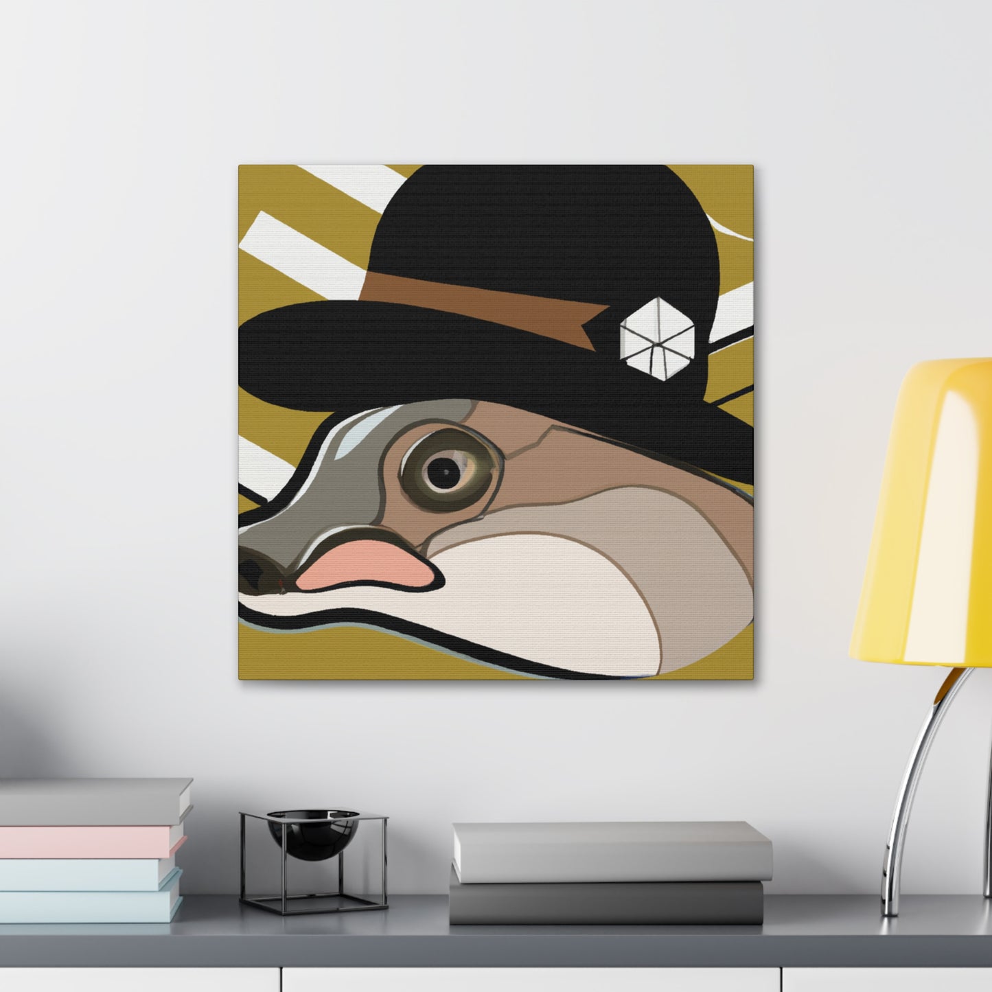 The Platypus Deco1920 - Canvas