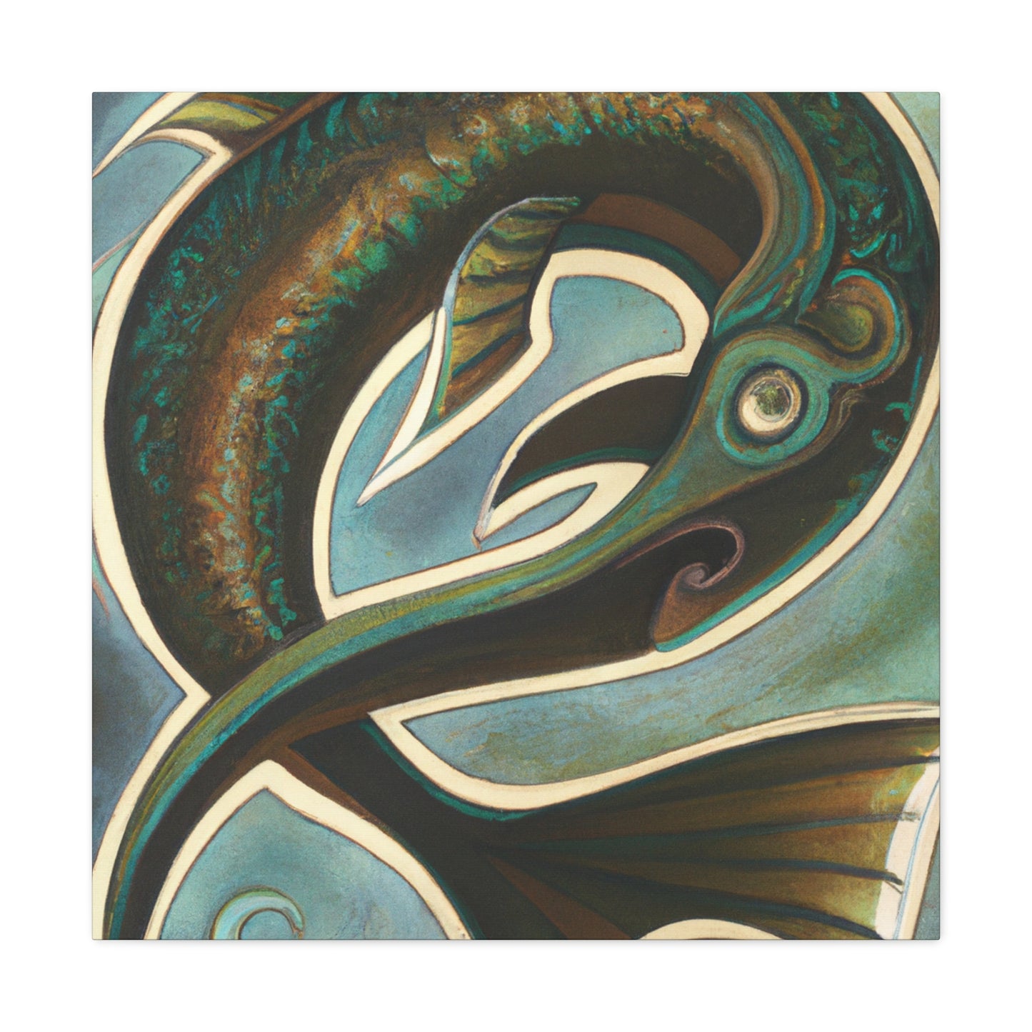 "Barracuda’s Art Nouveau." - Canvas