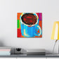 Cup of Coffee Joy - Canvas