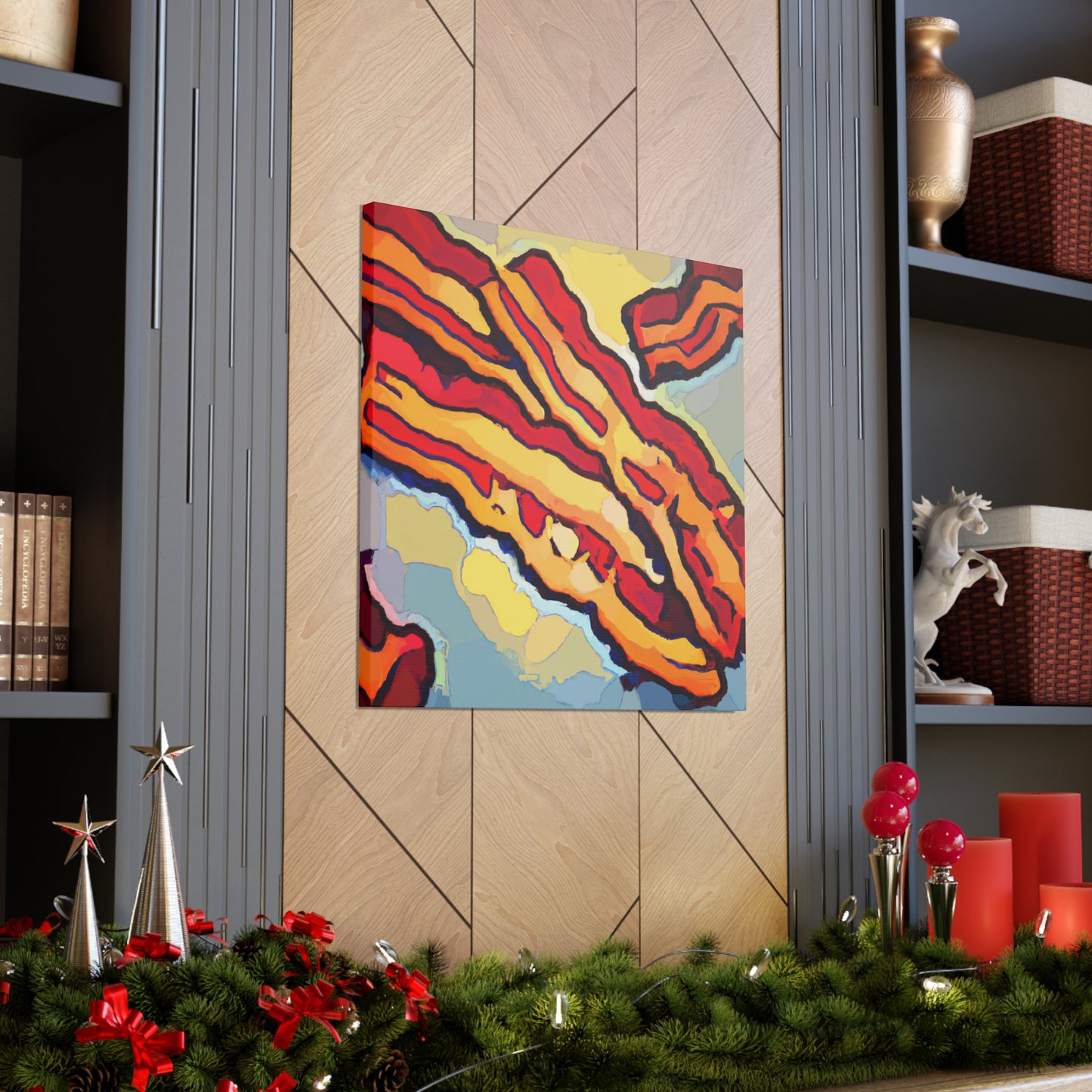 "Bacon in Pop Art" - Canvas