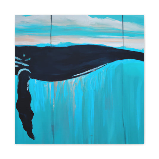 "Welcoming Humpback Whales" - Canvas