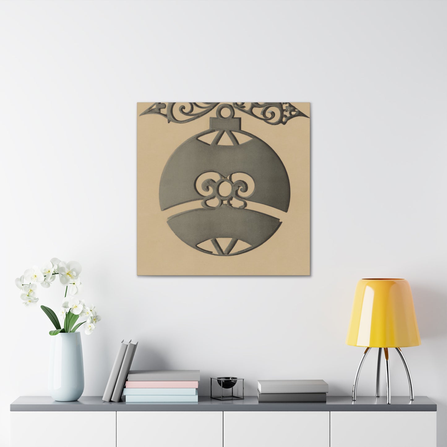 Festive Steampunk Ornament - Canvas