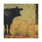 Black Angus Portraiture - Canvas