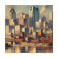 "Riverside Serenity: Cincinnati" - Canvas